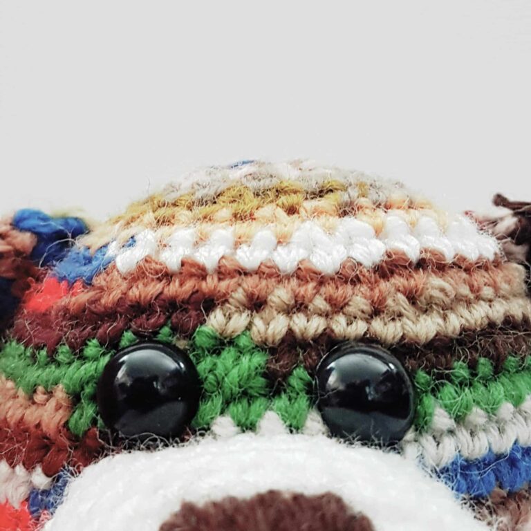 Amigurumi van restgaren