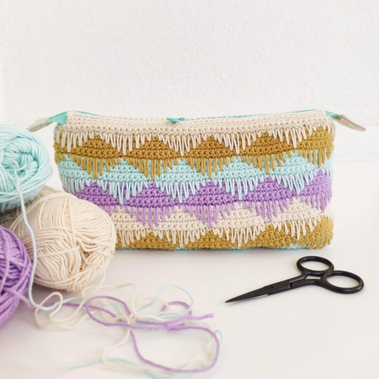 Kleurrijke Ruiten Etui