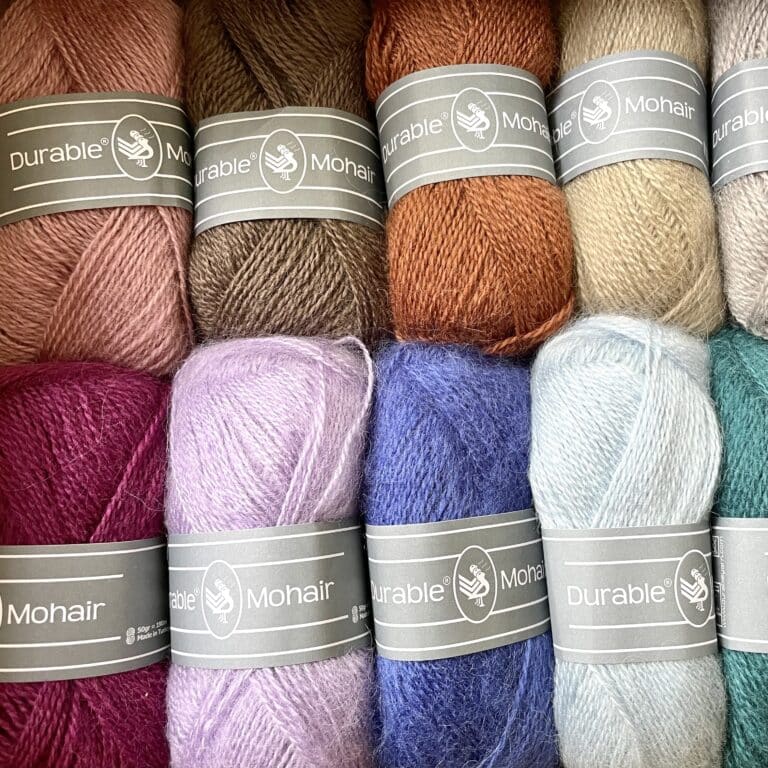 Review Durable Mohair Gek op Haken