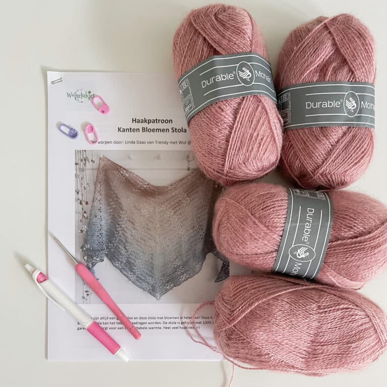 Review Durable Mohair Gek op Haken