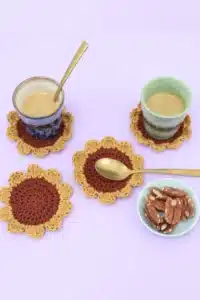 Zonnebloem-Onderzetters