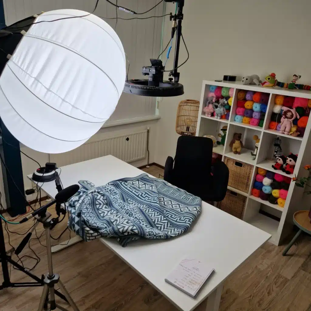 Filmstudio waar CAL filmpjes gemaakt worden