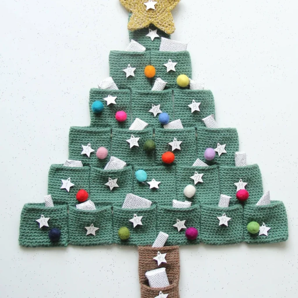 adventkalender gehaakt