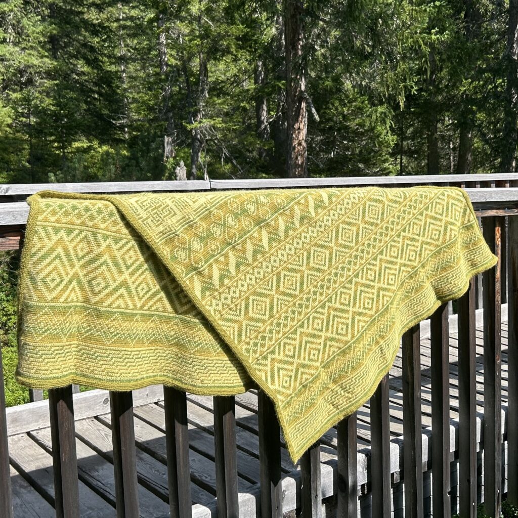 Gek op haken Fair Isle winterdeken