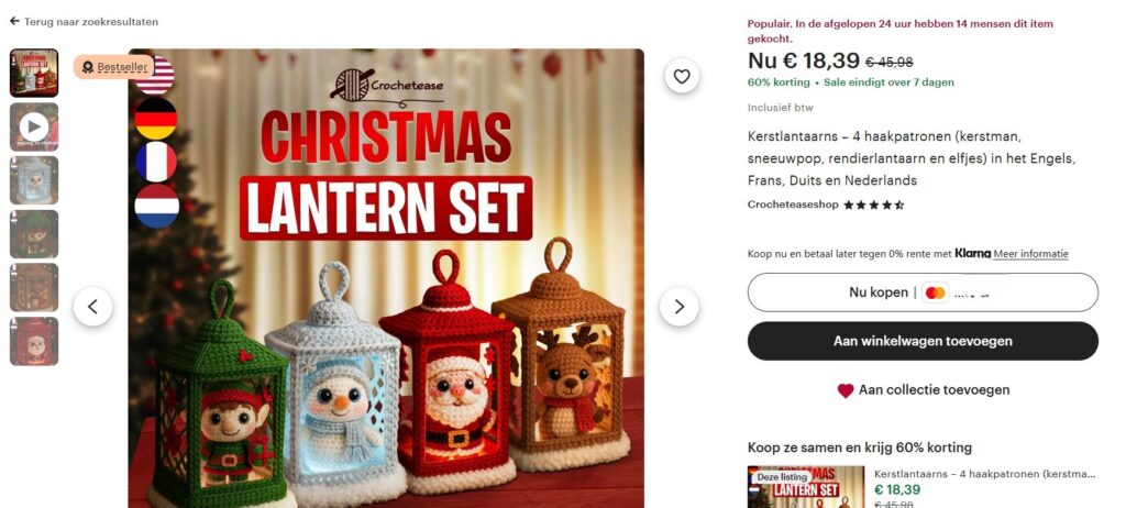 nep AI haakpatroon Etsy