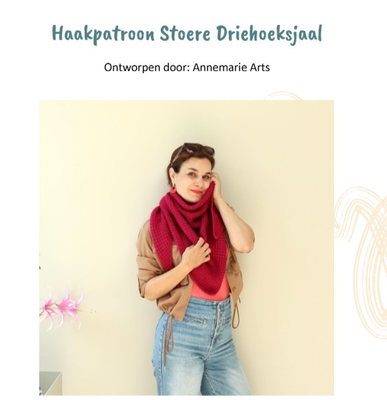 Stoere driehoeksjaal