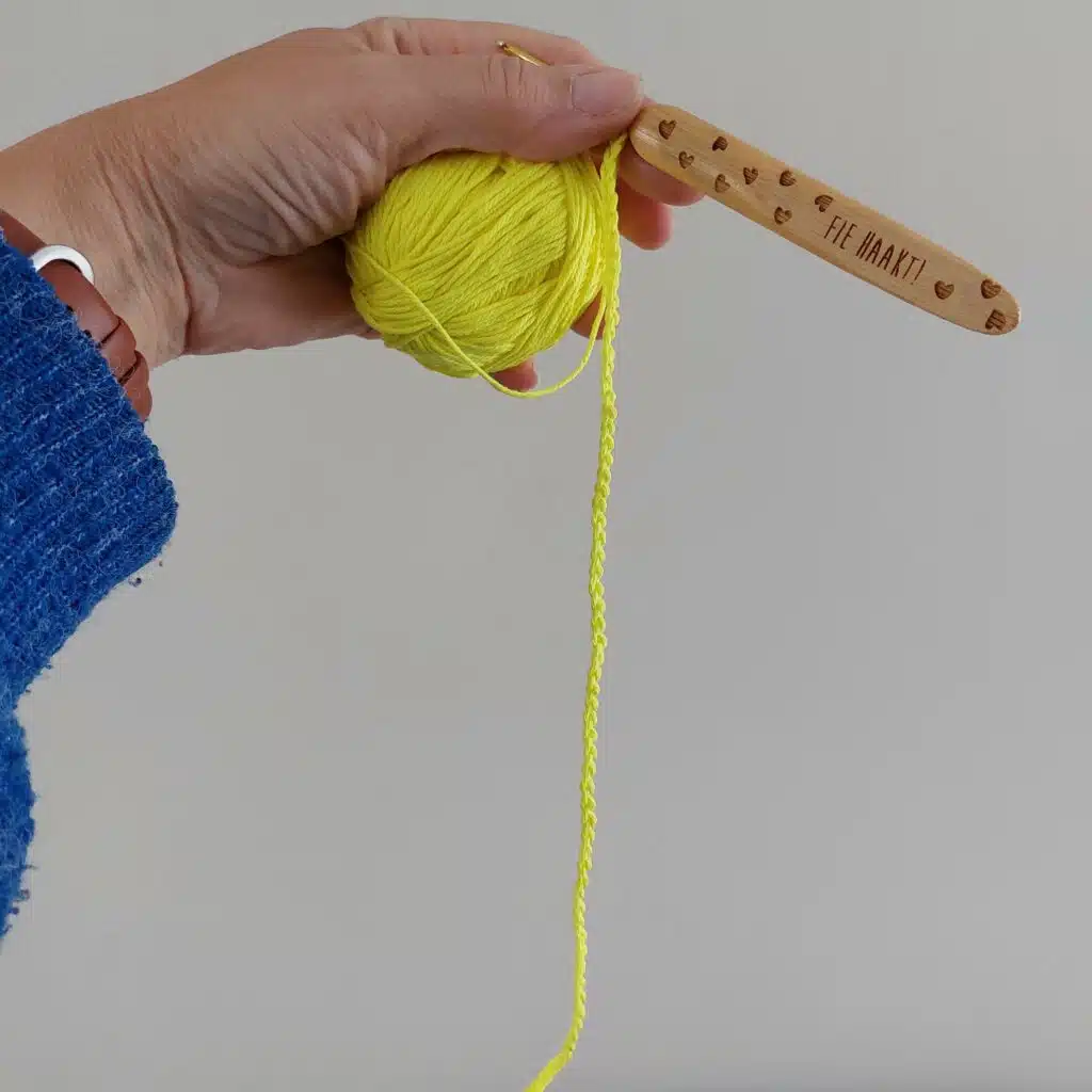 ABC gehaakte lossen ketting