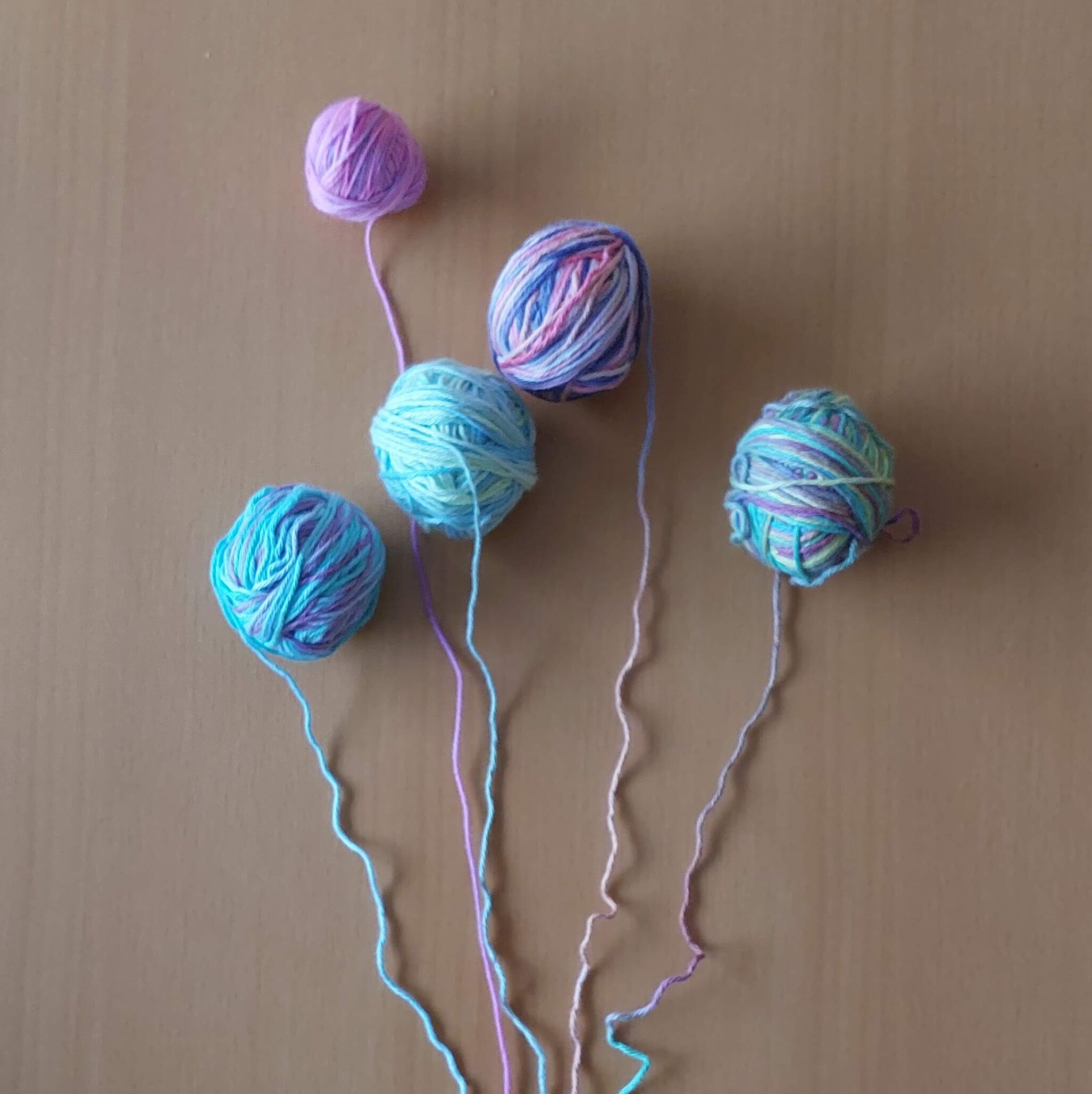 bolletjes garen - verloopgaren