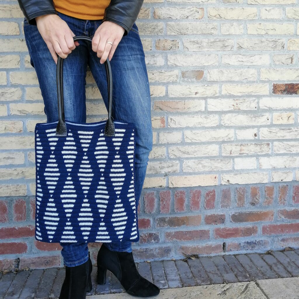 Diamant tas - stevige tassen