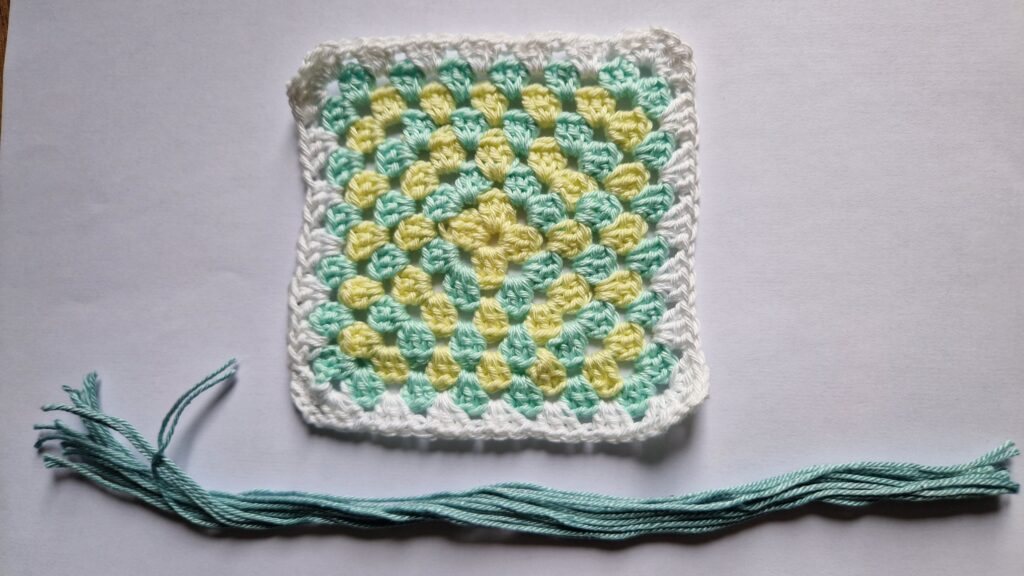 Franjes maken - knip de draden