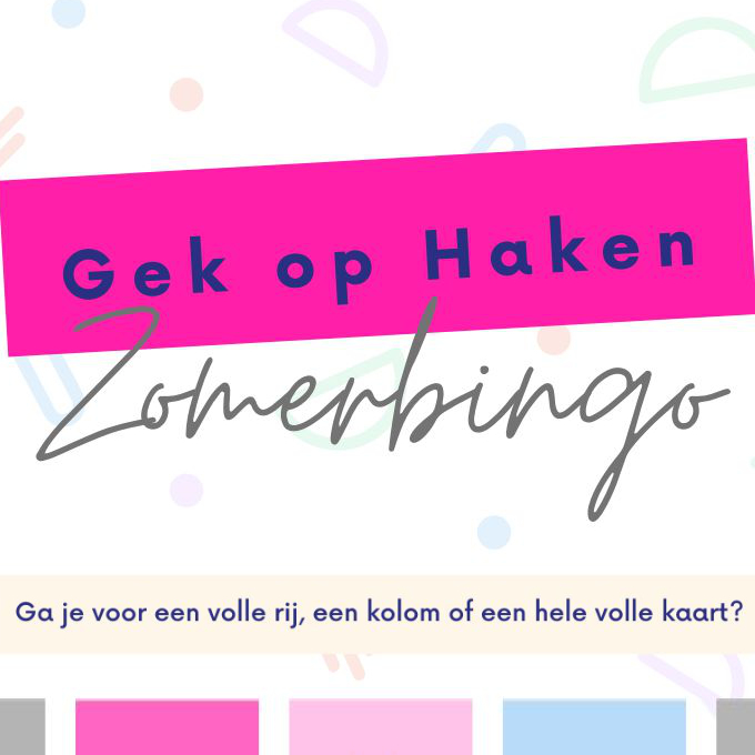 Gek op Haken Zomerbingo Challenge