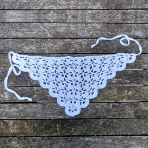 zomerse haakhype gehaakt sjaaltje bandana