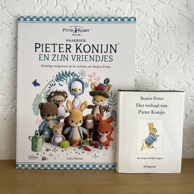 Haakboek Pieter Konijn en zijn vrienden