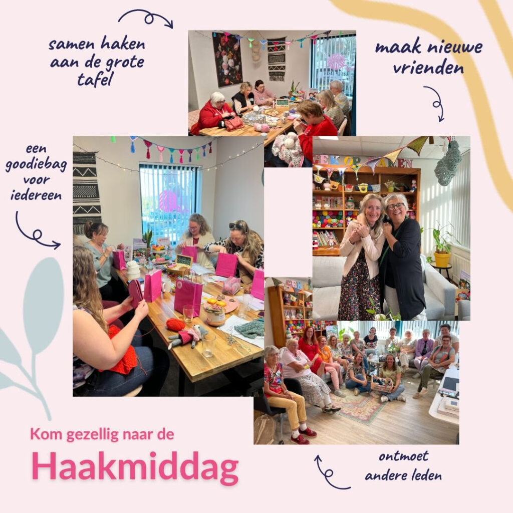 Haakmiddag bij Gek op Haken